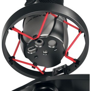 Microfono CHERRY UM 6.0 Advanced - Cavo - Argento, Nero - 2,50 m - 20 Hz a 20 kHz - Cardioid, Omni-directional - Supporto 