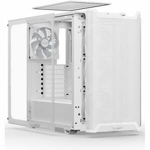 be quiet! Pure Base 501 Computergehäuse - ATX, Micro ATX, Mini ITX Unterstützte Motherboards - Gehärtetes Glas, Stahl, Acr