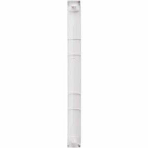 Eaton SmartRack 1U Blanking Panel Kit - Toolless Mounting, 10 Panels, White - White - 1U Rack Height - 10 - 1.79"" (45.47 