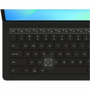 Samsung Book Cover Keyboard/Cover Case (Book Fold) Samsung Galaxy Tab S10 FE+ Tablet - Black
