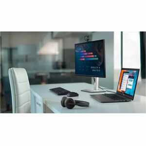 Dell Wireless Headset - WL3024 - Microsoft Teams Certification - Siri, Google Assistant, Bixby - Stereo - Wireless - Bluet