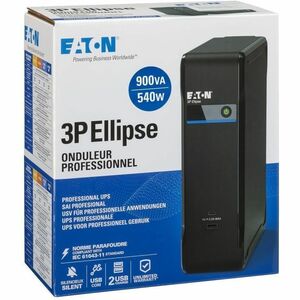 Eaton Ellipse 3P900UI Standby-UPS - 900 VA/540 W - 230 V AC Eingang - 220 V AC, 230 V AC, 240 V AC Ausgang - 1 x USB Typ A