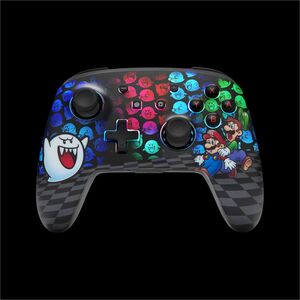 Enhanced Wireless Controller for Nintendo Switch with Lumectra - Mario Peek-A-Boo