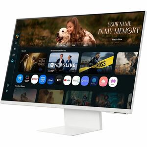 Moniteur LCD Smart Samsung S32FM801UU 32" Class 4K UHD - 16:9 - Blanc - 81,3 cm (32") Viewable - Vertical Alignment (VA) -