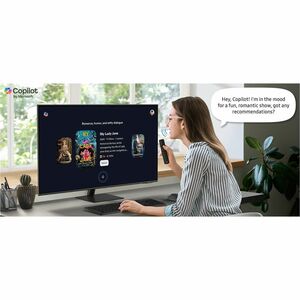 Moniteur LED intelligent Samsung S32FM702UU 32"" Classe 4K UHD - 16:9 - Noir - 81,3 cm (32"") Viewable - LED Rétroéclairag