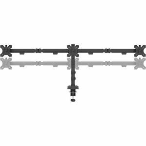 Neomounts Mounting Arm for Monitor - Black - Height Adjustable - 3 Display(s) Supported - 25.4 cm to 68.6 cm (27") Screen 