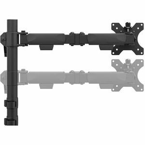 Neomounts NERO Mounting Arm for Monitor - Black - Height Adjustable - 1 Display(s) Supported - 25.4 cm to 81.3 cm (32") Sc