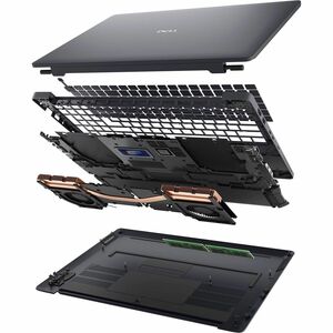 Dell Pro Max 14 MC16250 - 16in FHD+ 1920x1200 - Ultra 7 255H - 16GB RAM 1x16GB DDR5 - 512GB SSD - Backlit - Intel Integrat