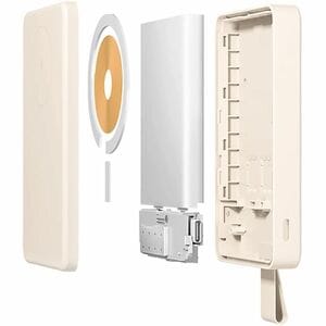 Xiaomi WPB0620MI Power Bank - Branco - Para iPhone - 6000 mAh - 2,40 A - 5 V DC, 9 V DC Output - 5 V Input - 1 x USB - Branco