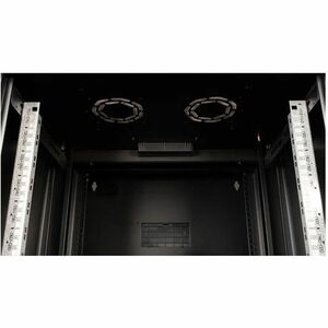 Roline 7U Wandmontierbar Geschlossener Schrank Rackschrank für Networking450 mm Rack Depth - Schwarz - Stahl, Glas, Blech 