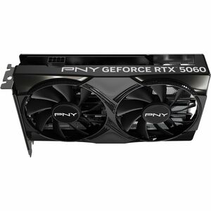 PNY GeForce RTX™ 5060 8GB Dual Fan GPU - NVIDIA Blackwell Architecture, 8 GB GDDR7, 2497 MHz Boost Clock, 448 GB/s Memory 