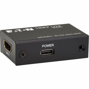 Tripp Lite series 8K HDMI Signal Booster/Extender (F/F) - 8K 60 Hz, 4K 120 Hz, 4:4:4, HDR10+, Up to 10 m (32.8 ft.) - 1 In