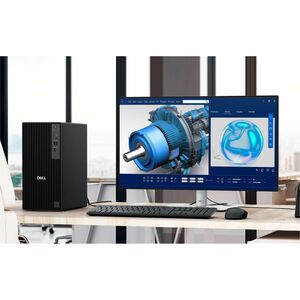 Dell Pro QCT1250 Desktop Computer - Intel Core i7 14th Gen i7-14700 - 16 GB - 512 GB PCI Express NVMe 3.0 SSD - Tower - Bl