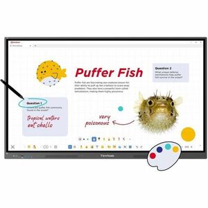 ViewSonic IFP8634 Collaboration Display - 86"" (2184.40 mm) LCD - 8 GB DDR4 SDRAM - Ultra Fine Touch (UFT) - Touchscreen -