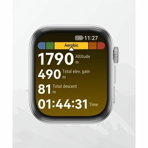 Huawei WATCH FIT 4 Smart Watch - 43 mm Case Height - 9.30 mm Case Thickness - 38 mm Case Width - White Band Color - Alumin