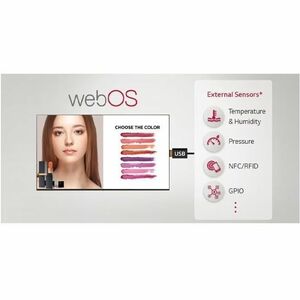 LG 55UL3J-N 1.40 m (55") LCD Digital Signage Display - 16 Hours/ 7 Days Operation - Energy Star - Advanced Super Dimension