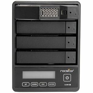 Rocpro U35 Professional 96TB RAID Drive - 24x4TB HDD - 7200 RPM - RAID 0/5/JBOD - USB 3.2 Gen 1 - 4-Bay - Hot Swap Tray - 