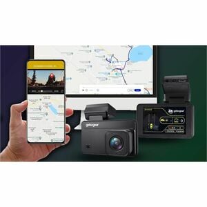 GekoGear Orbit D220 Front/Rear Vehicle Camera - 7.6 cm (3") Screen - Wired - 2560 x 1440 Video - CMOS