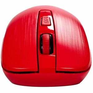 Mouse Naceb - Radiofrecuencia - USB - 3 Botón(es) - Rojo - Inalámbrico - 2.40GHz - 1600 dpi - Rueda de desplazamiento - 1 