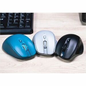Mouse Naceb - Radiofrecuencia - USB - 5 Botón(es) - Azul - Inalámbrico - 2.40GHz - 1600 dpi - Rueda de desplazamiento - 1 