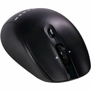 Mouse Naceb - Radiofrecuencia - USB - 5 Botón(es) - Negro - Inalámbrico - 2.40GHz - 1600 dpi - Rueda de desplazamiento - 1