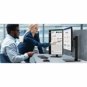 Monitor LCD LG 27BA75QB-B 685,8 mm (27") Class QHD - 16:9 - Nero - 68,6 cm (27") Viewable - Tecnologia In-plane Switching 