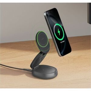 Belkin BoostCharge Induktionsladegerät - Schwarz - für Qi2-fähiges Gerät - Kompakt, Magnetisch