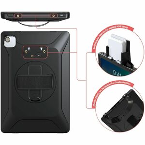 Protective Pogo Charging Case for iPad 10.9" 10th Generation or iPad 11 (A16) - Impact Resistant, Drop Resistant, Splash P