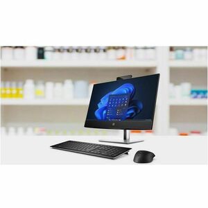 Computer Tutto in uno HP ProOne 440 G9 - Intel Core i7 14° gen i7-14700T - 16 GB - 512 GB SSD - 60,5 cm (23,8") Full HD To