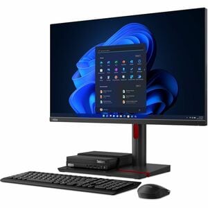 Lenovo ThinkCentre M70q Gen 5 12TD000MMX Desktop Computer - Intel Core i5 13th Gen i5-13400T - 16 GB - 512 GB SSD - Tiny -