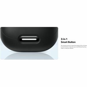 soundcore Liberty 4 True Wireless Earbud Stereo Earset - Black Velvet - Binaural - In-ear - Bluetooth - Noise Canceling