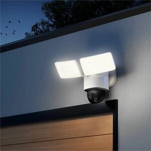 Eufy E340 3K Network Camera - Colour - Floodlight - Colour Night Vision - 3072 x 1620 - Wi-Fi - Wall Mount, Junction Box M