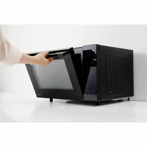 Panasonic NN-DF38PBEPG Single Microwave Oven - Black - 23 L Capacity - Microwave, Grilling - 7 Power Levels - 1 kW Microwa