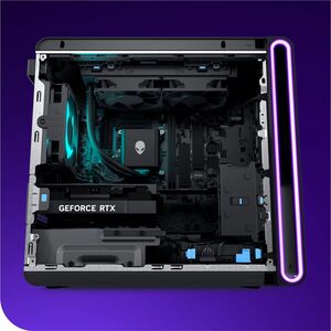 Alienware Aurora ACT1250 Gaming Desktop Computer - Intel Core Ultra 9 285K - 32 GB - 1 TB SSD - Basalt Black - Intel Z890 
