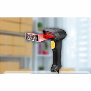 Adesso NuScan 2500 Retail, Warehouse Handheld Barcode Scanner - Cable/Wireless Connectivity - USB Cable Included - Nuscan 