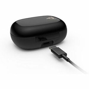Poly Voyager Free 20 Black Earbuds +Basic Charge Case - Stereo - True Wireless - Bluetooth - 98.4 ft (30 m) - 16 Ohm - 20 