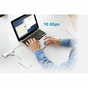 D-Link DUP-A01 USB-Typ C Docking Station für Notebook, Bildschirm - Ladefunktion - Speicherkartenleser - SD, microSD - 2 U