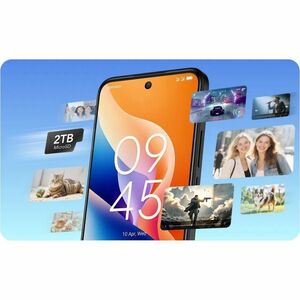 TCL 605 256 GB Smartphone - 17 cm (6.7") LCD HD+ 720 x 1600 - Octa-core (Cortex A75Dual-core (2 Core) 2 GHz + Cortex A55 H
