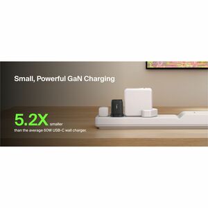 Belkin AC Adapter - 2 USB Type-C - For Portable Gaming Console - United Kingdom