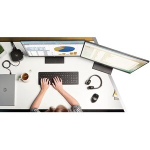 HP USB Type C Docking Station for Notebook - Black - 3 Displays Supported - 4K, 2.5K - 4096 x 2160, 1920 x 1200 - 6 x USB 