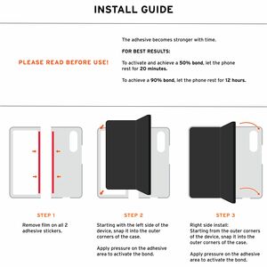 Urban Armor Gear Mouve Case for Samsung Galaxy Z Fold7 Smartphone - Ash - Matte - Impact Resistant, Scratch Resistant, Cra