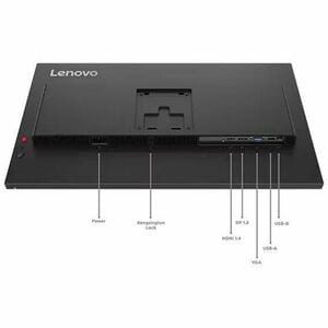 Lenovo ThinkVision T27-40 27 Zoll Klasse Full HD LED-Monitor - 16:9 Format - Schwarz - 68,6 cm (27 Zoll) Viewable - IPS-Te