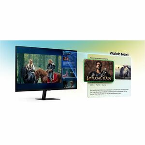 Samsung S32FM700UU 32 Zoll Class 4K UHD Smart-LCD-Monitor - 16:9 Format - Schwarz - 81,3 cm (32 Zoll) Viewable - Vertical-