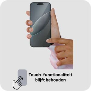 Just in Case Tempered Glass Screen Protector for Apple iPhone 16 Pro, iPhone 17 Pro, iPhone 17 - Transparent - 1 Pack - Fo