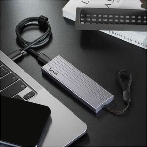 Boîtier Pour Disque Dur Lexar E6 M.2, PCI Express NVMe - USB 3.2 (Gen 2) Type C Interface hôte - 1 x SSD supporté - 2 To T