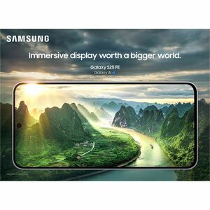 Samsung Galaxy S25 FE SM-S731U 128 GB Smartphone - 6.7" Dynamic AMOLED 2X Full HD Plus 1080 x 2340 - Deca-core (Cortex X4S