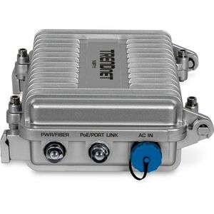 TRENDnet Industrial Outdoor 10G SFP+ to 10G PoE++ Media Converter (95W) - Network (RJ-45) - 1 x LC Ports - DuplexLC Port -