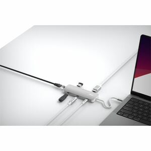 LINQ USB Type C Docking Station for Tablet, Notebook, Mouse, Keyboard, Hard Drive, Flash Drive - Charging Capability - Mem