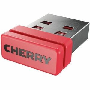 CHERRY MXU-270 Keyboard - Compact - Wired/Wireless Connectivity - USB 2.0 Type A Interface - RGB LED - English (US) - Blac