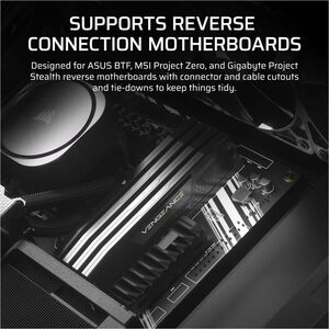Corsair FRAME Carcasa para computdora - Mini ITX, Micro ATX, ATX, EATX Placa base admitida - Media Torre - Acero, Plástico